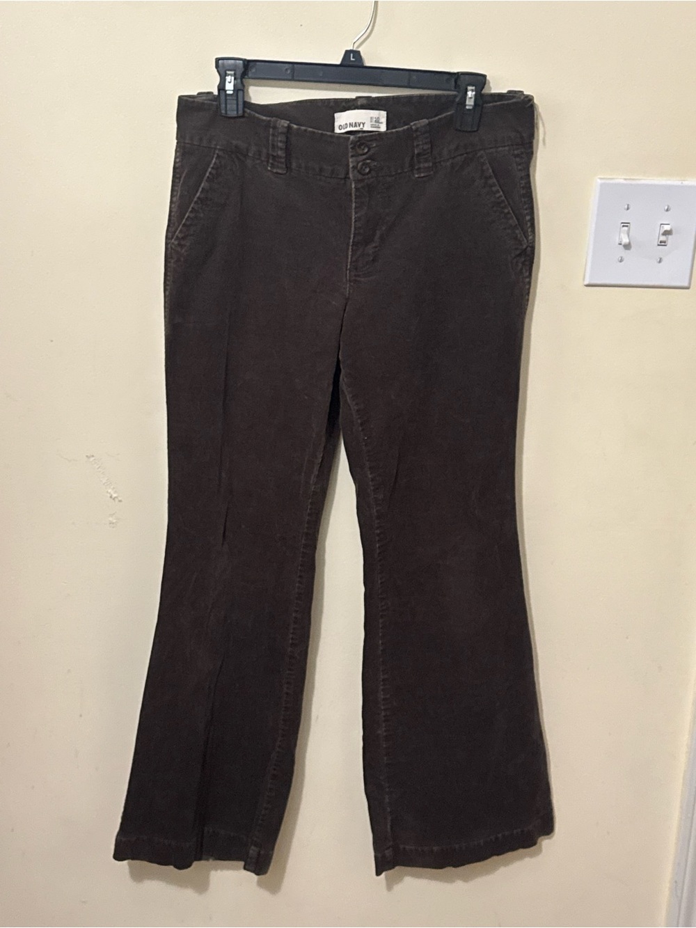 Old Navy Brown Corduroy Flare Pants